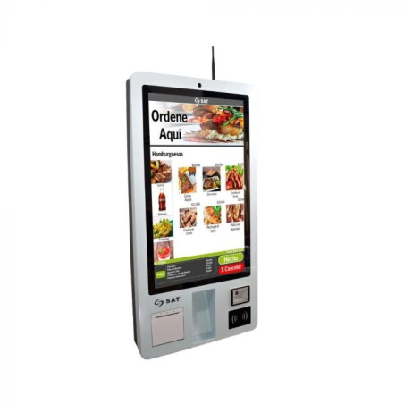 TRANSACTIONAL KIOSK SAT KT32LC 32" ANDROID 8.0 ISN 8GB RAM 32GB FLASH