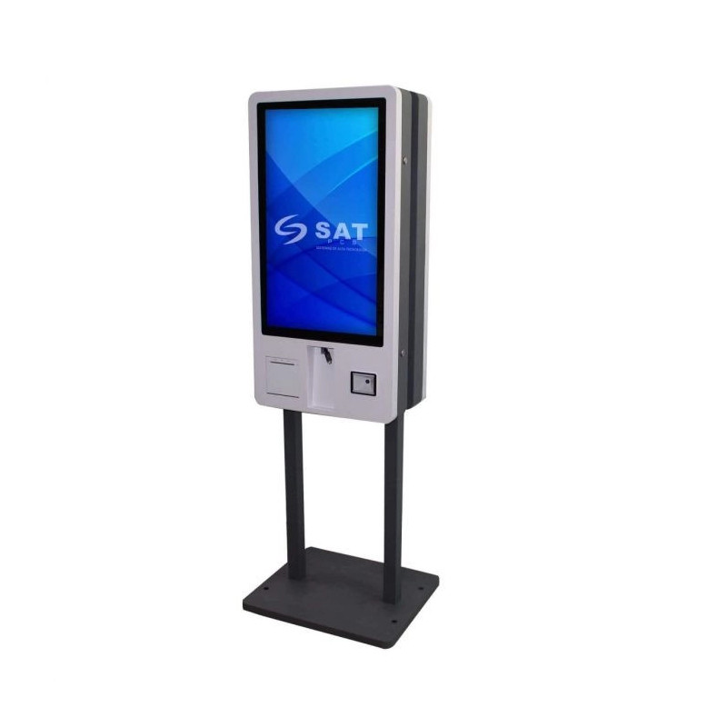 TRANSACTIONAL KIOSK SAT KT32LC 32" i5 PRI SCAN NFC
