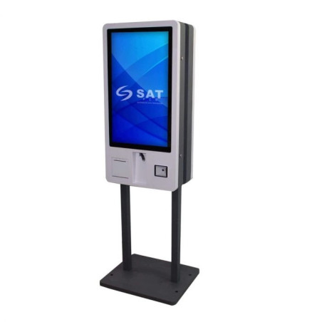 TRANSACTIONAL KIOSK SAT KT32LC 32" i5 PRI SCAN NFC