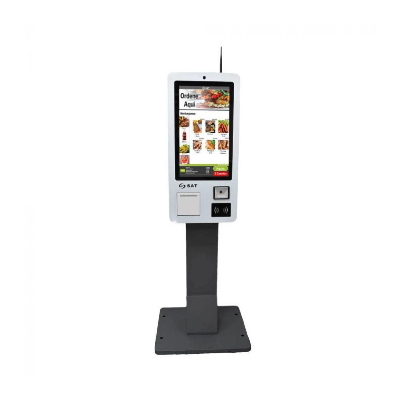 TRANSACTIONAL KIOSK SAT KT21LC 21" i5 PRI SCAN NFC