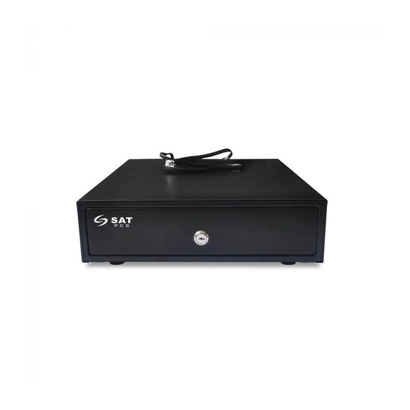 CASH DRAWER SAT RS100 BLACK