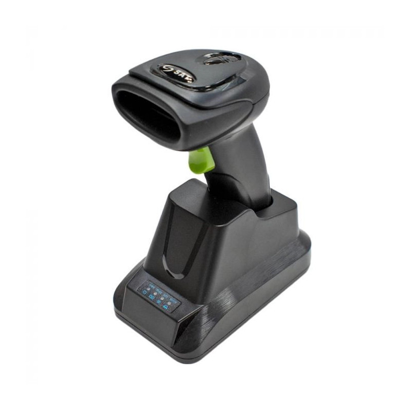 BARCODE SCANNER SAT AI202W PLUS ID USB WIRELESS BASE